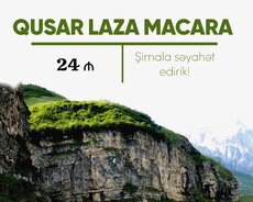 1 günlük Quba Qusar laza turu