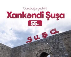 1 günlük Şuşa Xankəndi Xocalı Ağdam Əsgəran turu