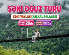 Şəki Yaylası Oğuz xal-xal turu