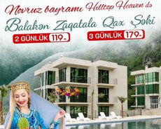 Balakən Zaqatala Qax Şəki Qəbələ Mingəçevir turu