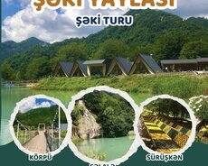 Tam Fərqli Şəki Yaylası- Şəki Turu