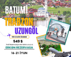 Batumi Trabzon Rize Uzungol Turu