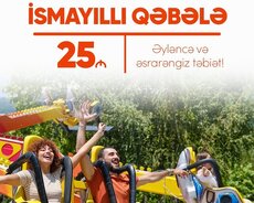 1 günlük İsmayıllı Qəbələ turu