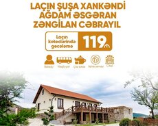 Xankəndi Şuşa Laçın Zəngilan Cəbrayıl turu