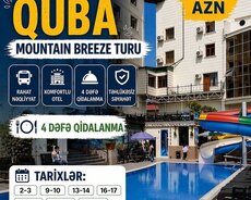 Qidalanma daxil Quba Mountain turu