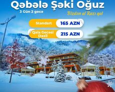 Şamaxı İsmayıllı Qəbələ Şəki Oğuz Yeni İl turu