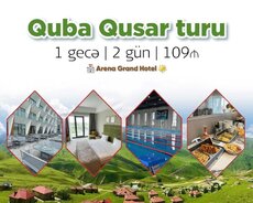 Arena Gran Hoteldə Quba Qusar turu