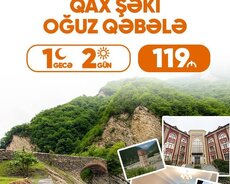 2 günlük Qax Şəki Qəbələ Oğuz turu