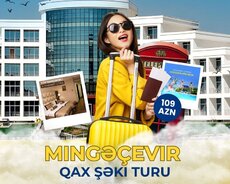 Ağsaray hotel ilə Mingəçevir Qax Şəki turu