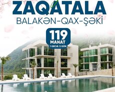 Novruza özəl Zaqatala Qəbələ Qax Şəki turu