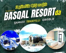 5* Basqal Resortda Şamaxı İsmayıllı Qəbələ turu