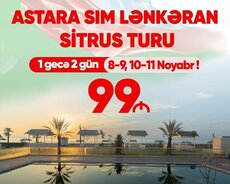 2 günlük Lənkəran Astara turu