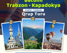 Batumi Trabzon və kapadokya