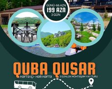 3-дневный удивительный тур Quba Gusar