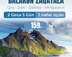 3 günlük Balakən Zaqatala Qax Şəki Qəbələ turu