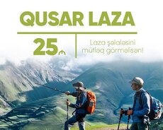 1 günlük Qusar Laza turu