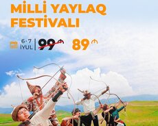 3 cu Milli Yaylaq festivalı Göygöl turu