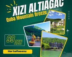 Xızı Altıağac, Quba mountain breeze turu