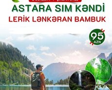 2 günlük Lənkəran Lerik Astara turu