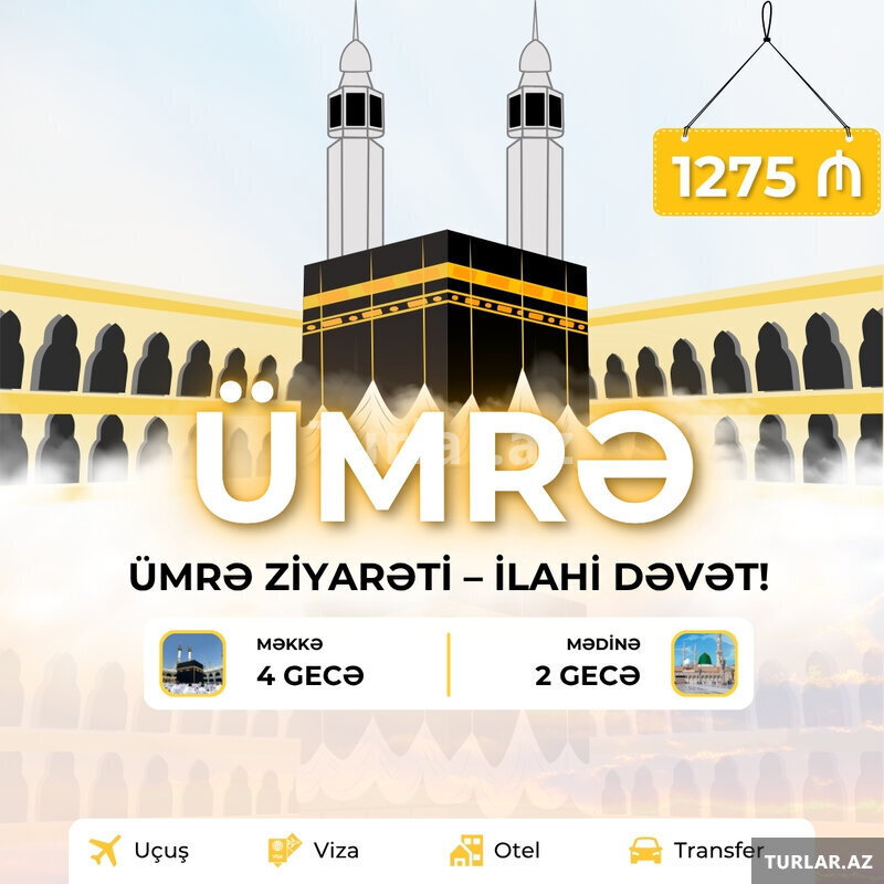 Ümrə Ziyarəti – Noyabr Ayı üçün Son Yerlər Ümrə Ziyarəti – Noyabr Ayı üçün Son Yerlər