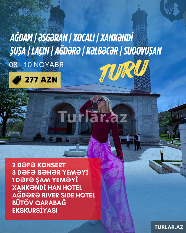 Завершите тур Karabakh в День Победы - 3 дня Завершите тур Karabakh в День Победы - 3 дня