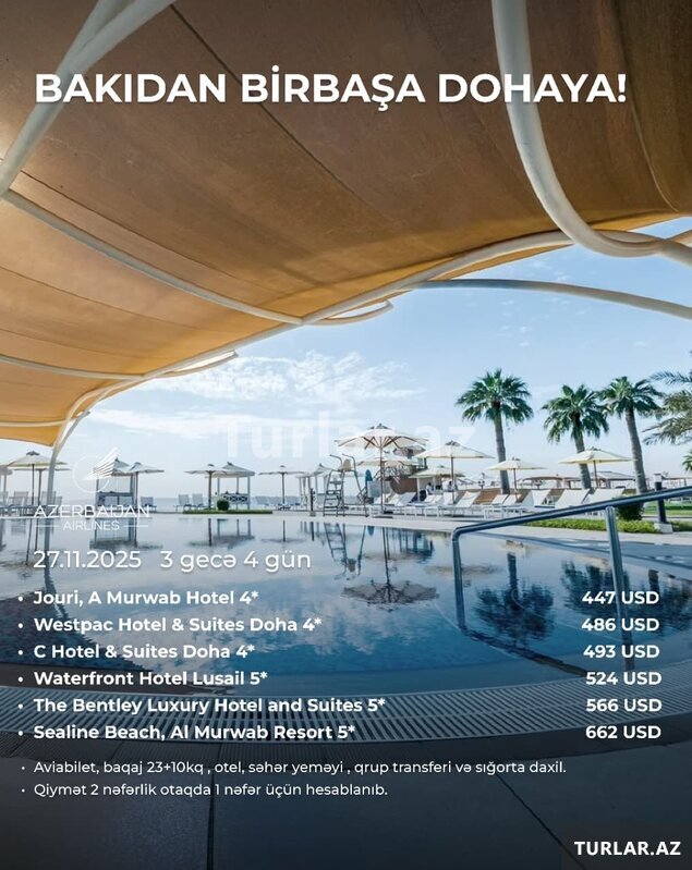 Bakıdan Birbaşa Dohaya Bakıdan Birbaşa Dohaya