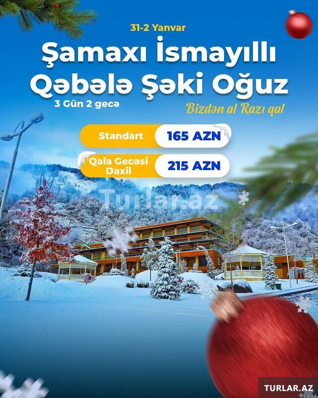 4 dəfə qidalanma ilə İsmayıllıdan Oğuza Yeni il 4 dəfə qidalanma ilə İsmayıllıdan Oğuza Yeni il