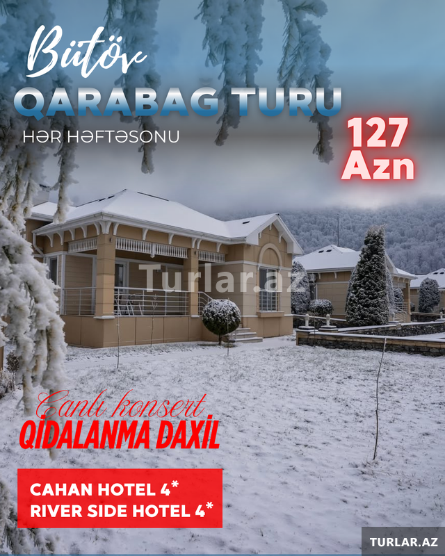 Qarabağ turu Riverside Hotel 4 Qarabağ turu Riverside Hotel 4