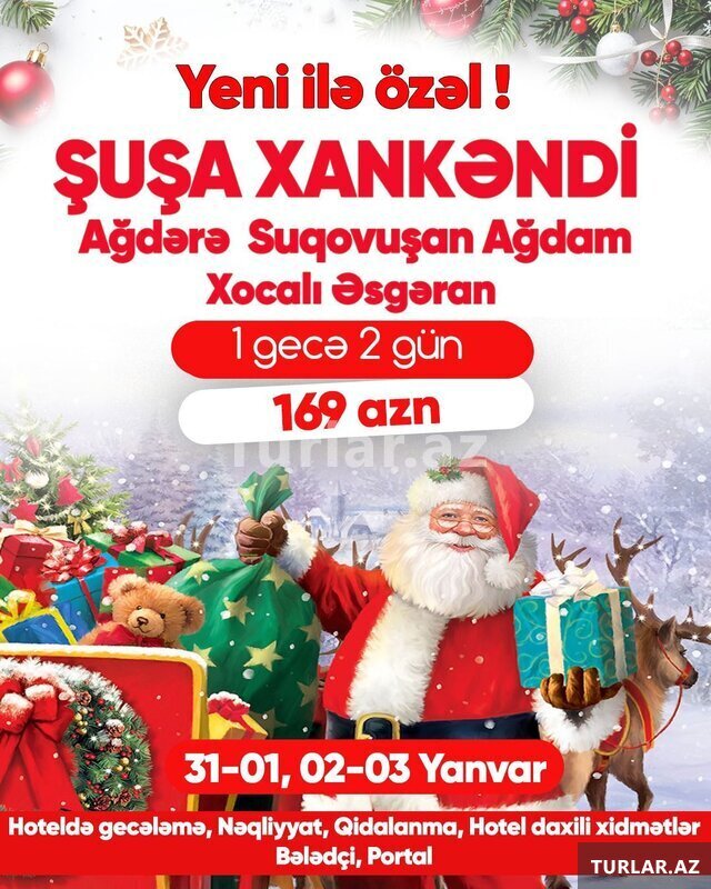 Şuşa - Xankəndi - Ağdərə - Suqovuşan - Ağdam - Xocalı - Əsgəran turu Şuşa - Xankəndi - Ağdərə - Suqovuşan - Ağdam - Xocalı - Əsgəran turu