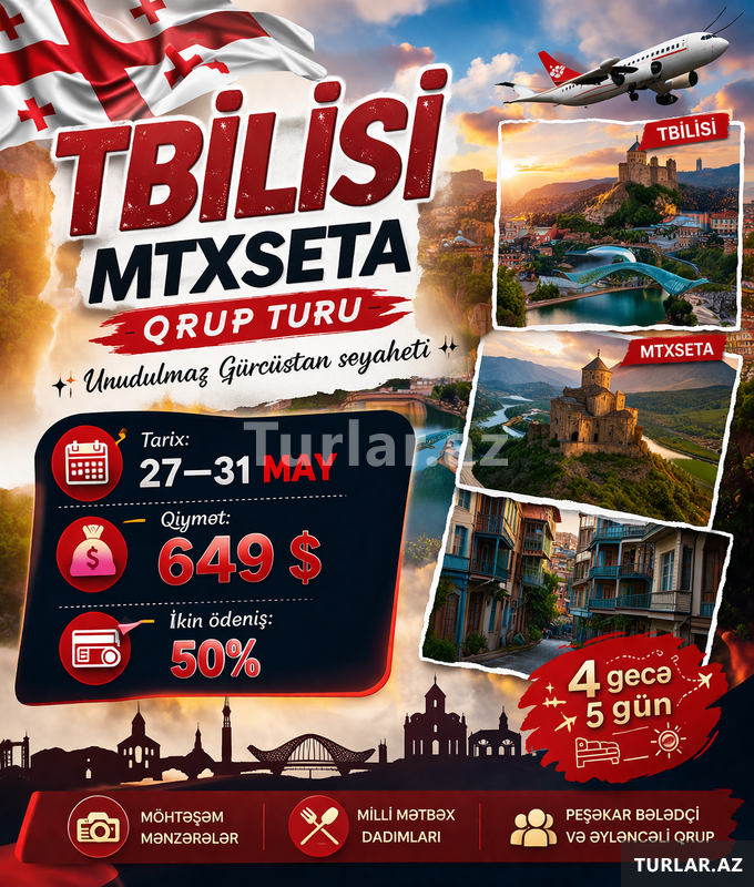 Gürcüstan Turu- Möhtəşəm səyahət Gürcüstan Turu- Möhtəşəm səyahət