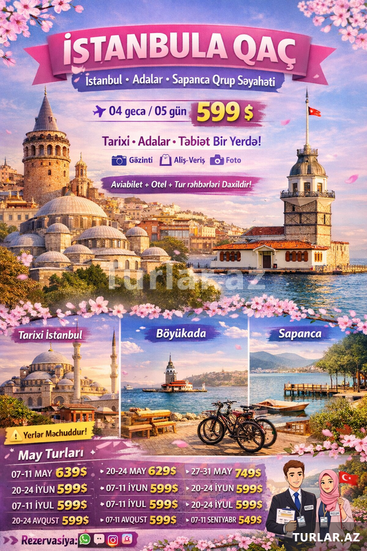 Vip İstanbul Qrup turu Vip İstanbul Qrup turu