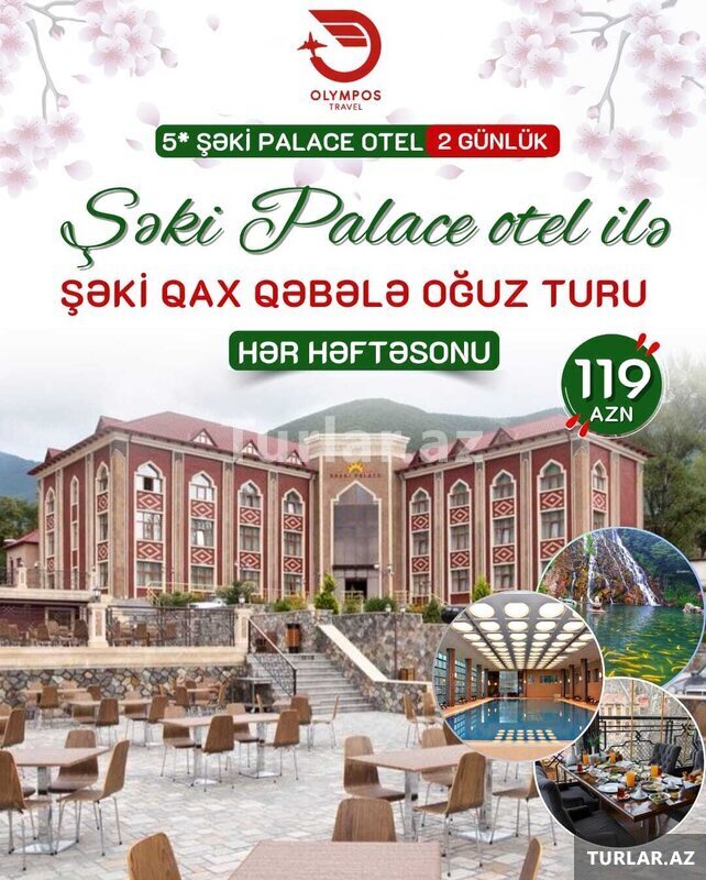 5⭐ Sheki Роскошный отдых в отеле Palace 5⭐ Sheki Роскошный отдых в отеле Palace