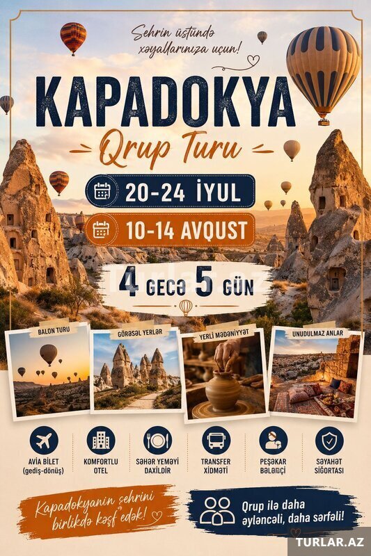 Kapadokya Qrup turu Kapadokya Qrup turu