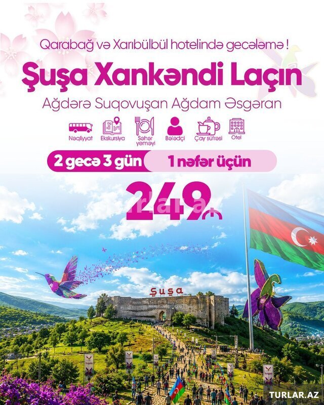 3 günlük Qarabağ turu 3 günlük Qarabağ turu