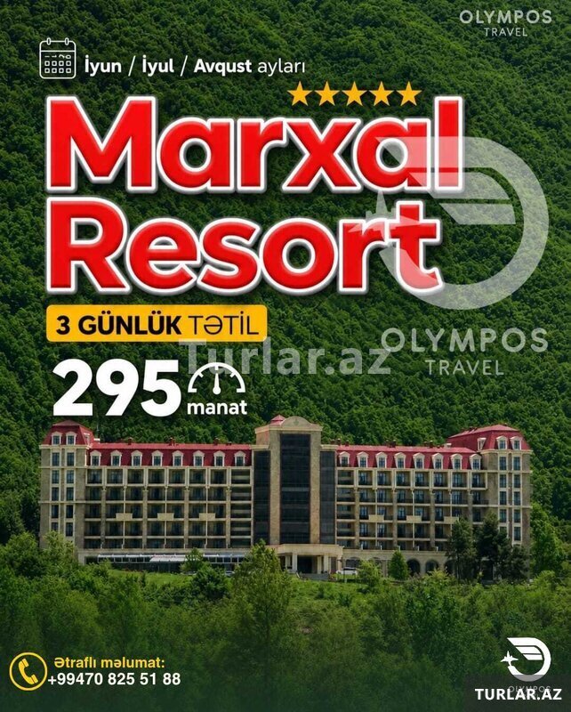 5* Marxal oteldə 3 gün 5* Marxal oteldə 3 gün