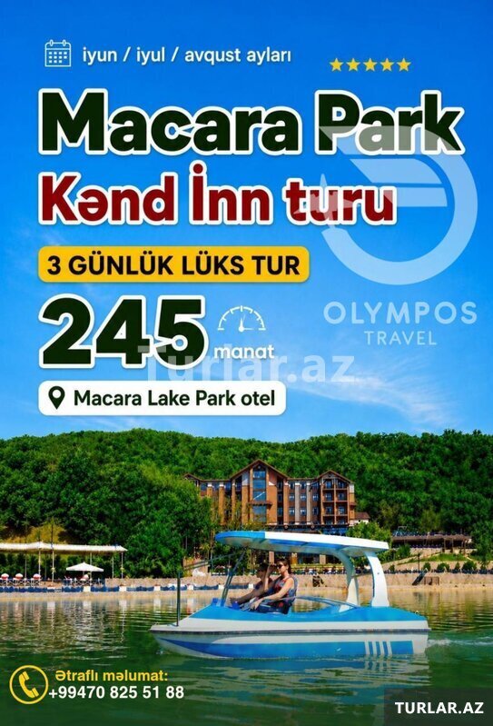 3 günlük Macara Lake turu 3 günlük Macara Lake turu