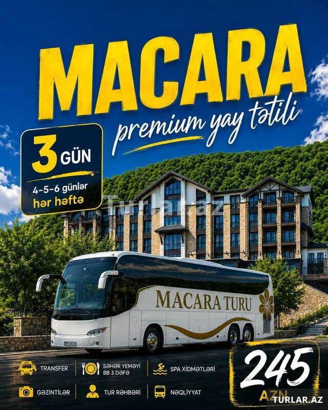 3 günlük premium Quba Macera lake park turu 3 günlük premium Quba Macera lake park turu