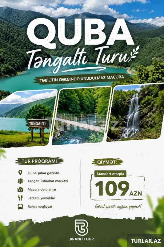 Quba Təngəaltı turu Quba Təngəaltı turu