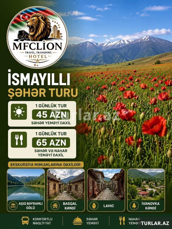 İsmayıllı Şəhər Turu İsmayıllı Şəhər Turu