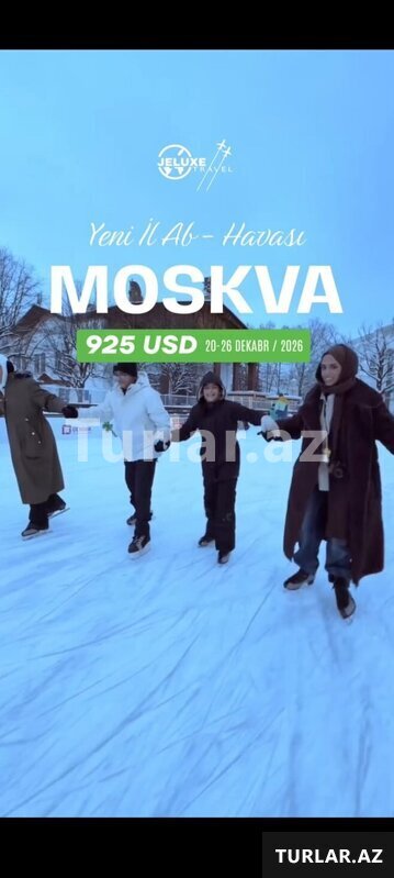 Moskva turu yeni il Moskva turu yeni il