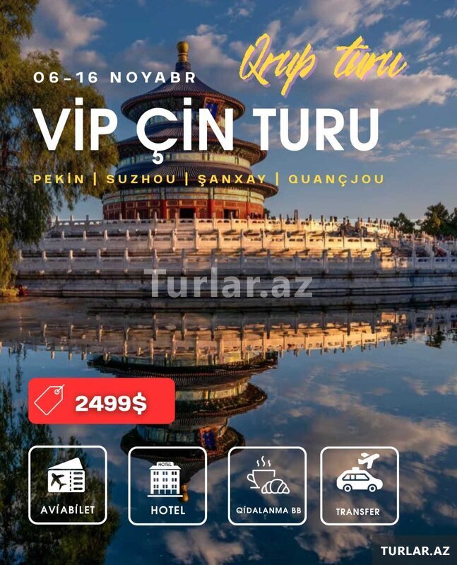 4 Şəhər Vip Çin Turu 4 Şəhər Vip Çin Turu