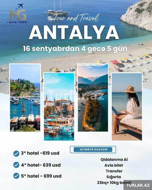 Antalyaya son günlər Antalyaya son günlər