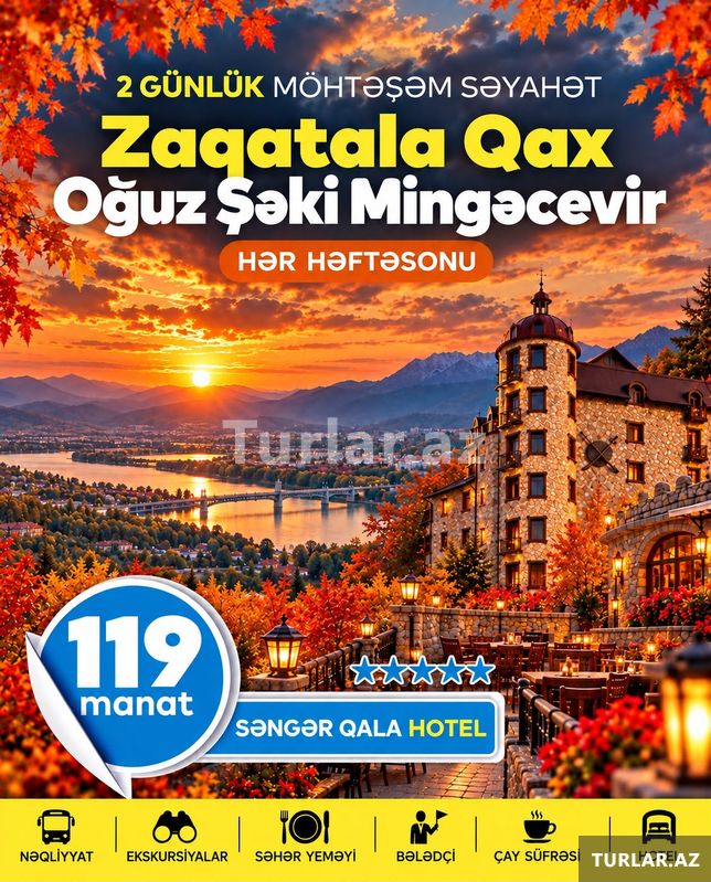 Zaqatala – BALAKƏN – Qax – ŞƏKİ – MİNGƏÇEVİR Zaqatala – BALAKƏN – Qax – ŞƏKİ – MİNGƏÇEVİR